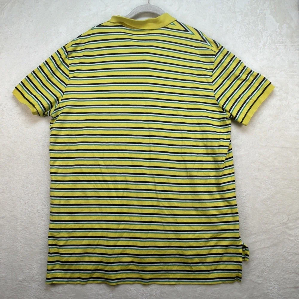 Polo Ralph Lauren‎ Striped Polo Shirt Pima Soft Touch Golf Pony Mens XL